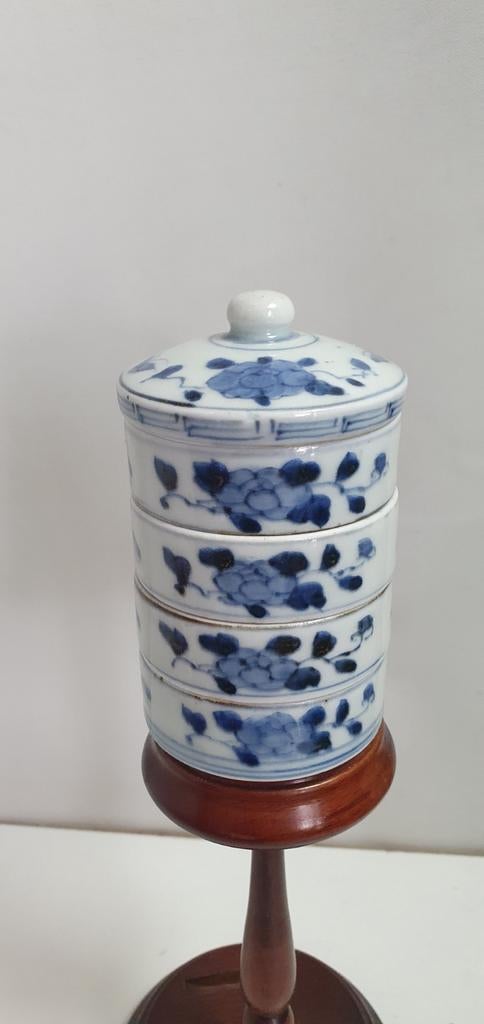 Chinees stapelbaar deksel doosjes, Antiek en Kunst, Antiek | Porselein, Ophalen of Verzenden