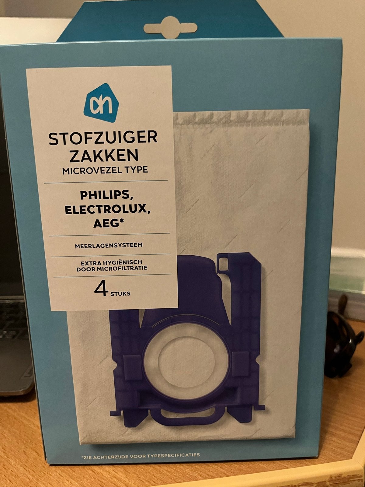AH Stofzuigerzakken Microvezel Type Philips, Electrolux, AEG, Witgoed en Apparatuur, Stofzuigers, Overige typen, Nieuw, Ophalen