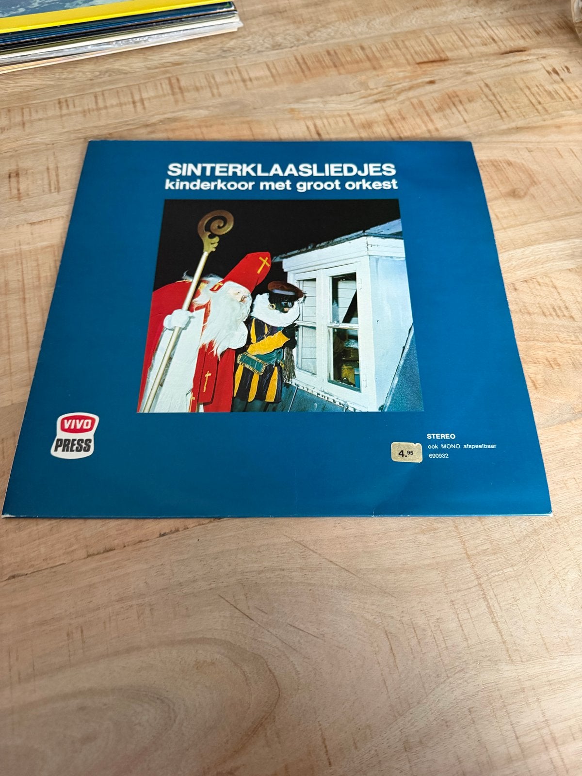 Sinterklaasliedjes Kinderkoor met Groot Orkest LP, Ophalen, Gebruikt, 12 inch, Overige genres