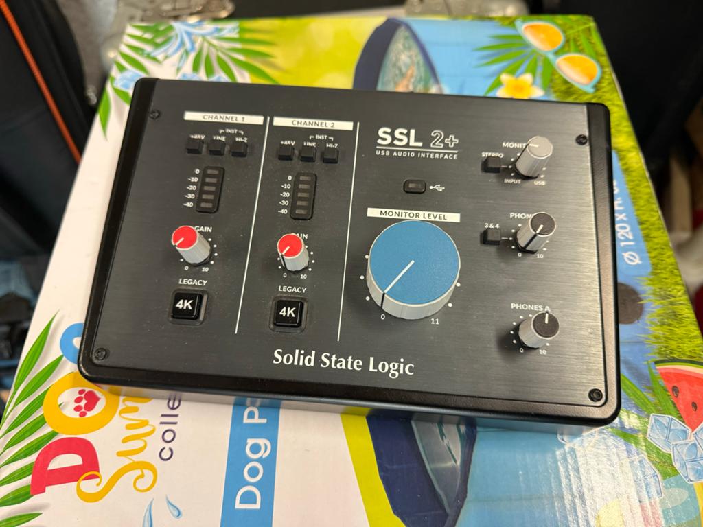 Solid State Logic SSL 2+ USB 3 Audio Interface, Ophalen of Verzenden, Zo goed als nieuw