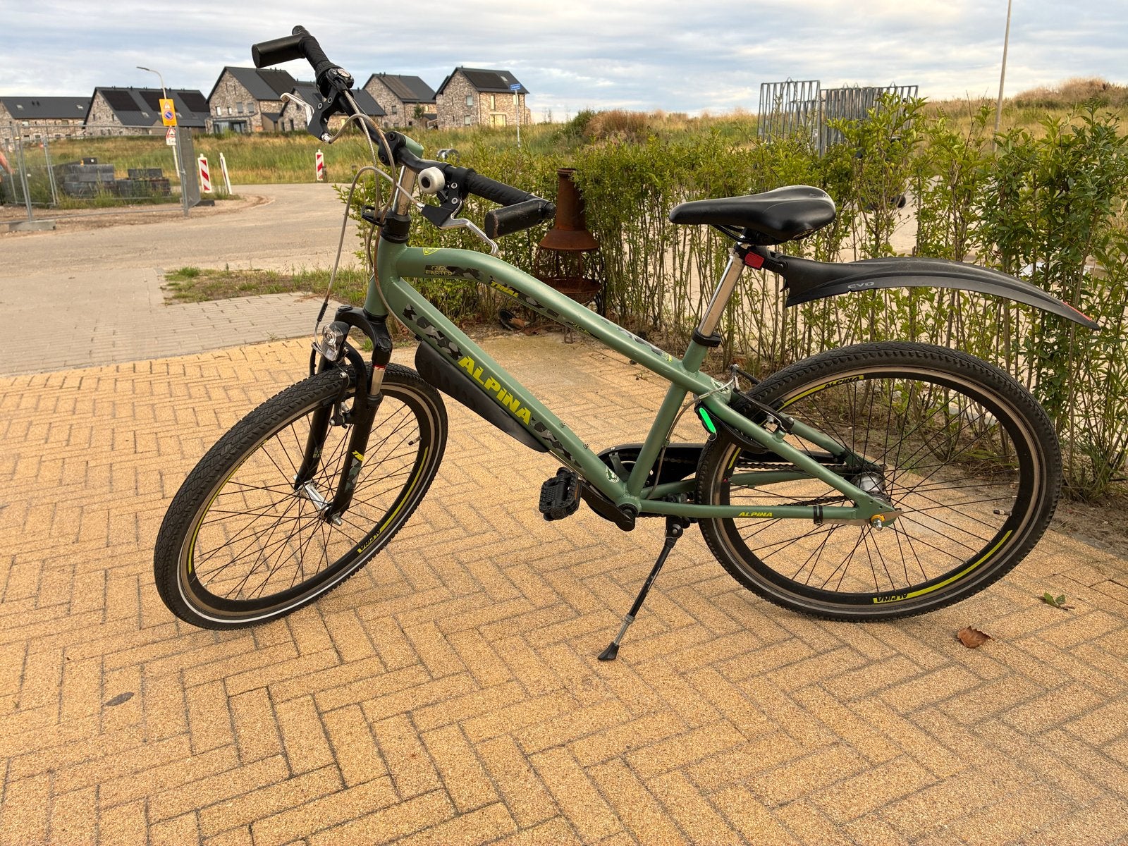Alpina Trial fiets - Groen - 24 inch framemaat 36, Minder dan 10 versnellingen, Gebruikt, Velgrem, Minder dan 49 cm