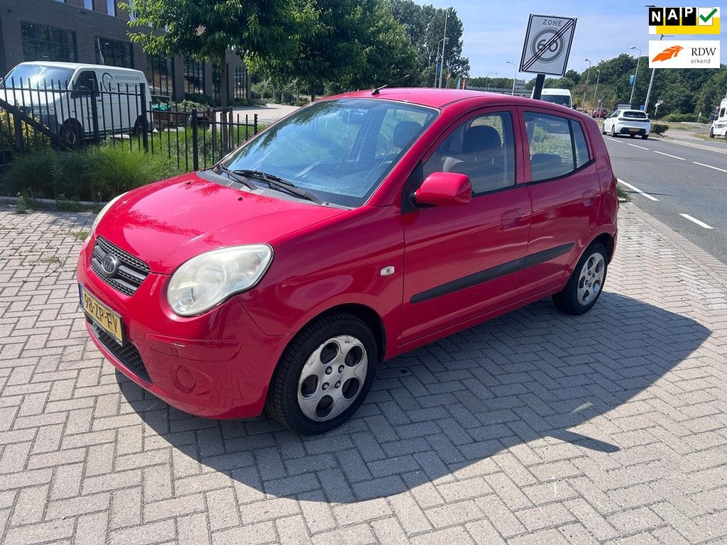 Kia Picanto 1.0 X-pect 2008! NWE APK! 100079 KM! N.A.P!, Auto's, Voorwielaandrijving, Zwart, 4 cilinders, 400 kg