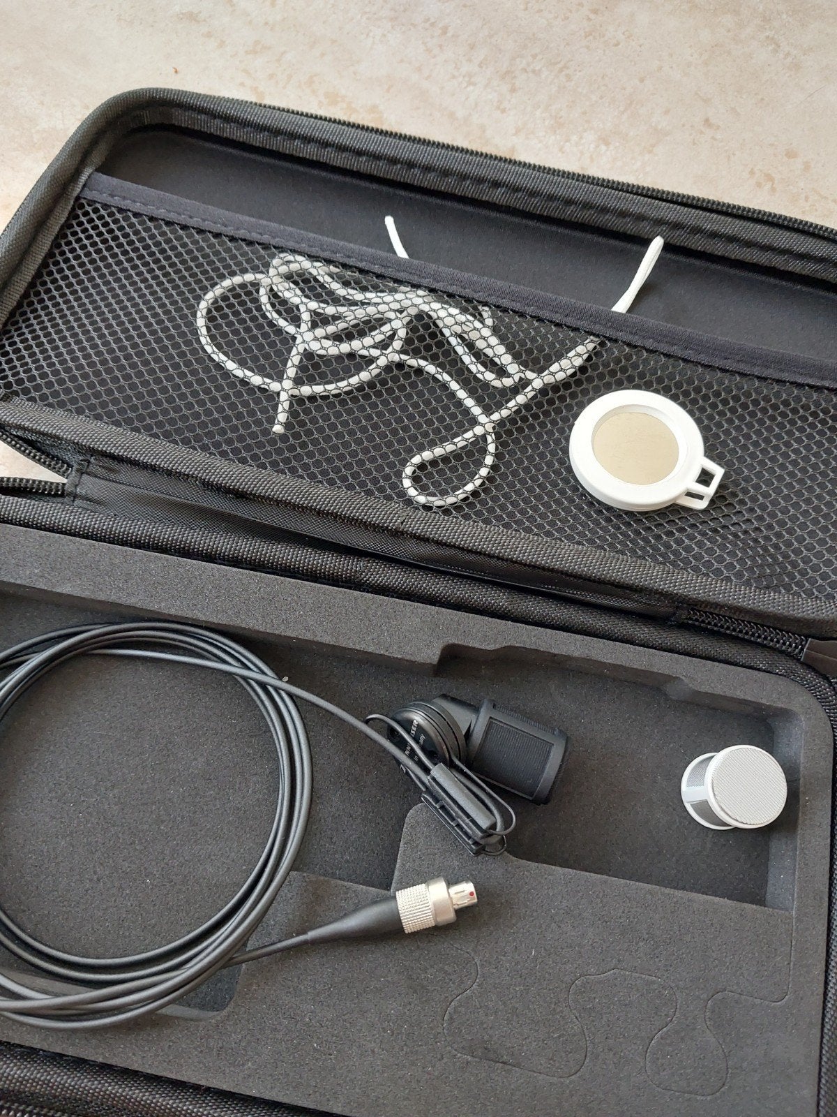 Sennheiser MKE 40 met 3 pin LEMO aansluiting, Ophalen of Verzenden, Zo goed als nieuw, Zangmicrofoon