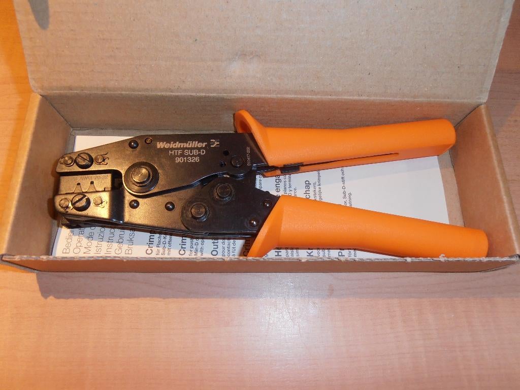 WEIDMULLER Sub-D krimptang type HTF SUB-D., Ophalen of Verzenden, Nieuw
