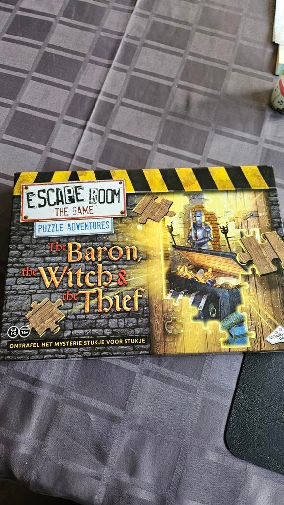 Escape Room The Game: The Baron, The Witch & The Thief, Ophalen of Verzenden, Gebruikt, Identity Games
