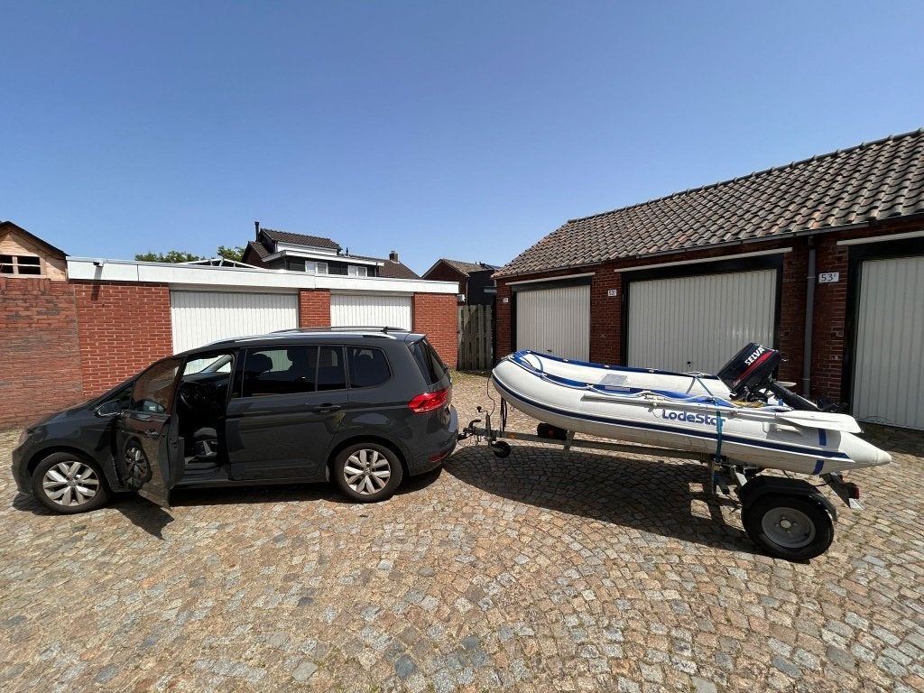 Lodestar NS290 rubberboot + trailer + Selva 5pk (Compleet!), Watersport en Boten, Rubberboten, Ophalen, Gebruikt, 15 cm, PVC