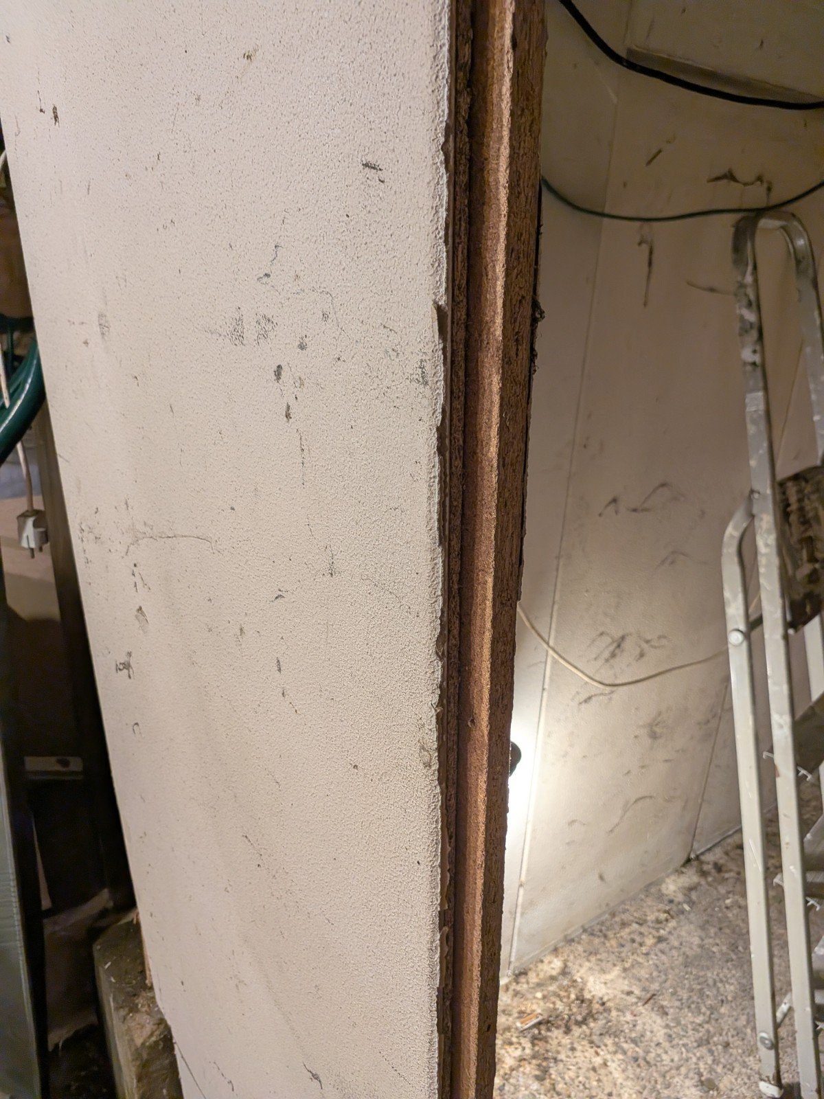 10 dikke dam wanden platen 60 breed 245hoog gratis, Ophalen of Verzenden, Hout, 20 tot 50 mm