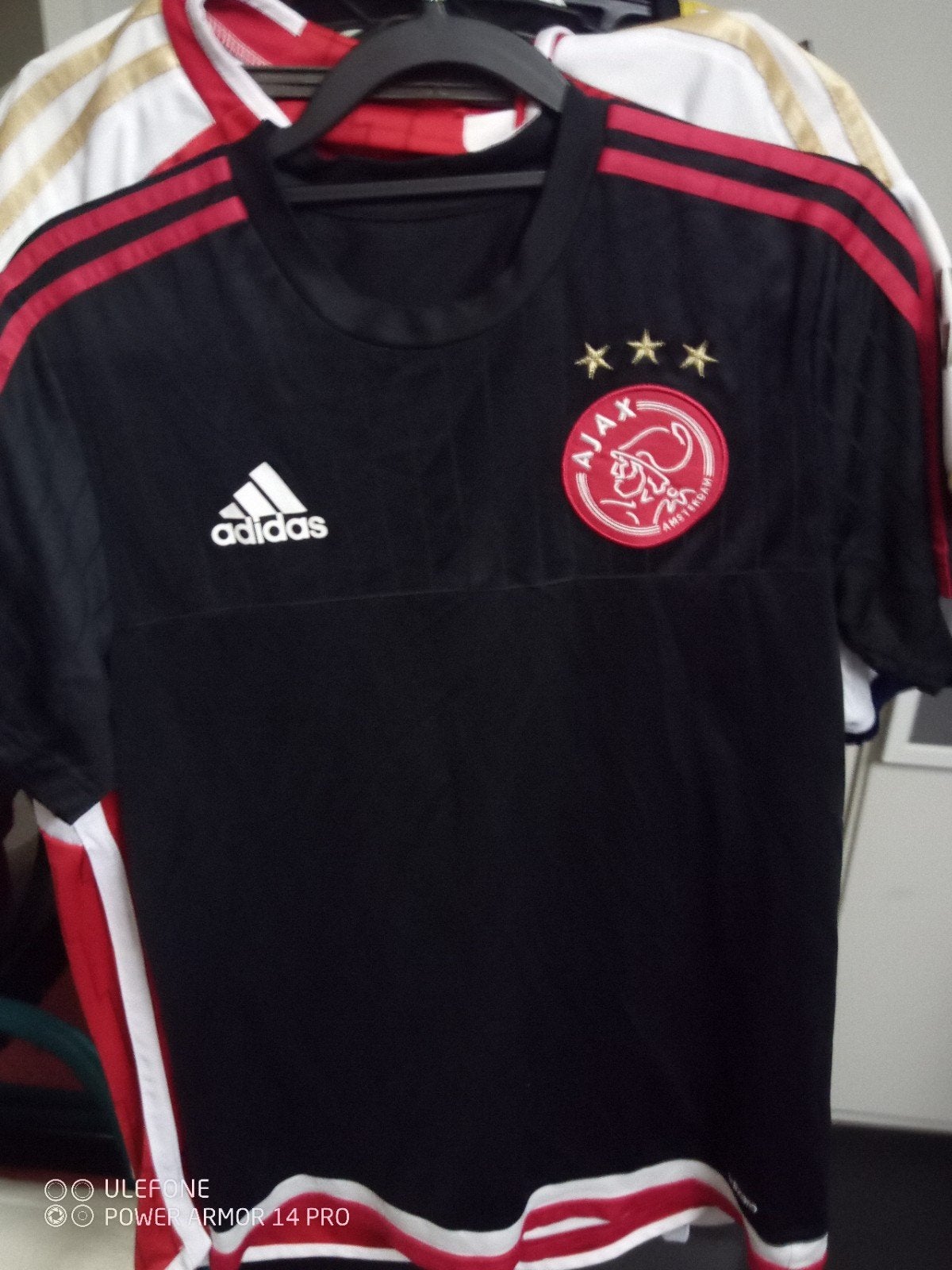 Ajax Trainingsshirt Maat S, Kleding | Dames, Adidas, Zwart, Ophalen of Verzenden, Maat 36 (S)