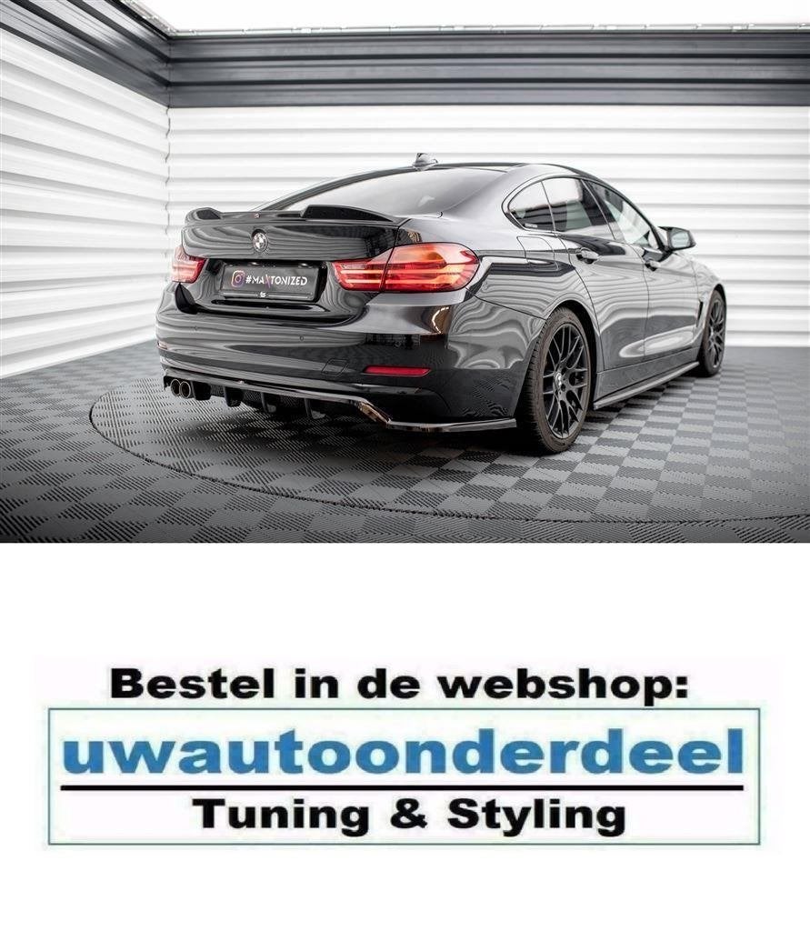 Maxton Design Spoiler Splitter Lip Voor Bmw F36 Gran Coupe, Verzenden