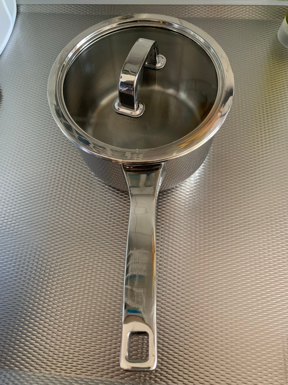 Spring Swiss Design Finesse GLI steelpan RVS 2.7L, Huis en Inrichting, Gebruikt, Ophalen of Verzenden, Rvs, Kookpan