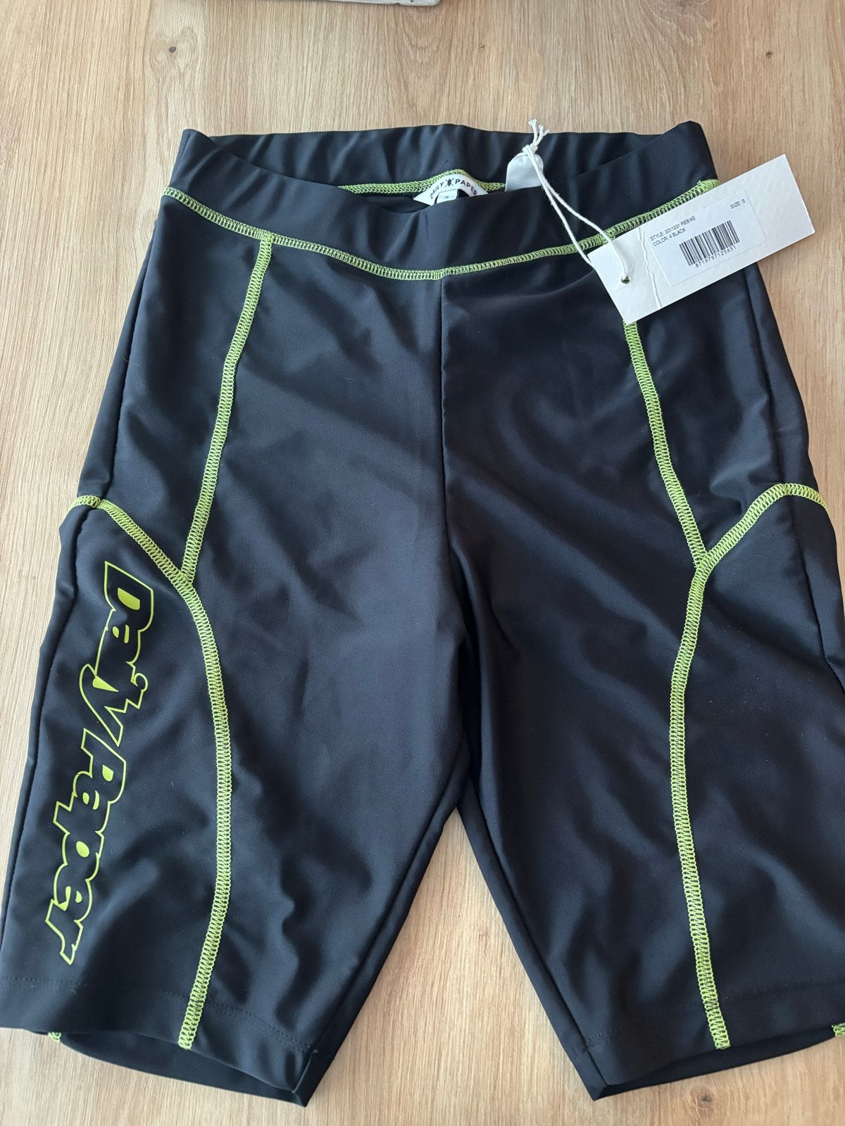 Daily Paper sportbroek - Zwart met Neon Groen, Ophalen of Verzenden, Nieuw, Zwart, Algemeen