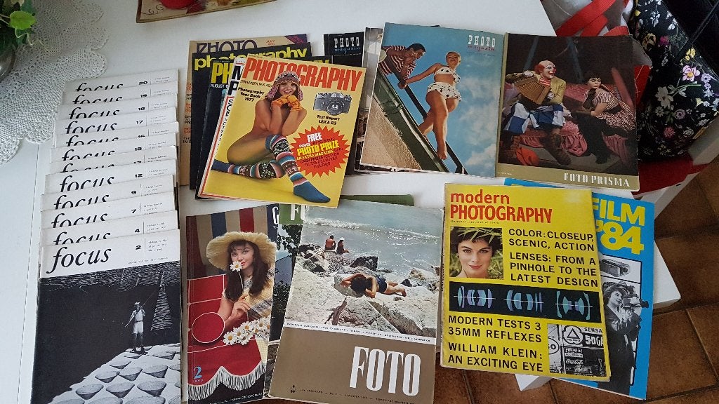 Stapel oude fotoboeken, 26 stuks, Ophalen of Verzenden, Gelezen, Fotografie algemeen