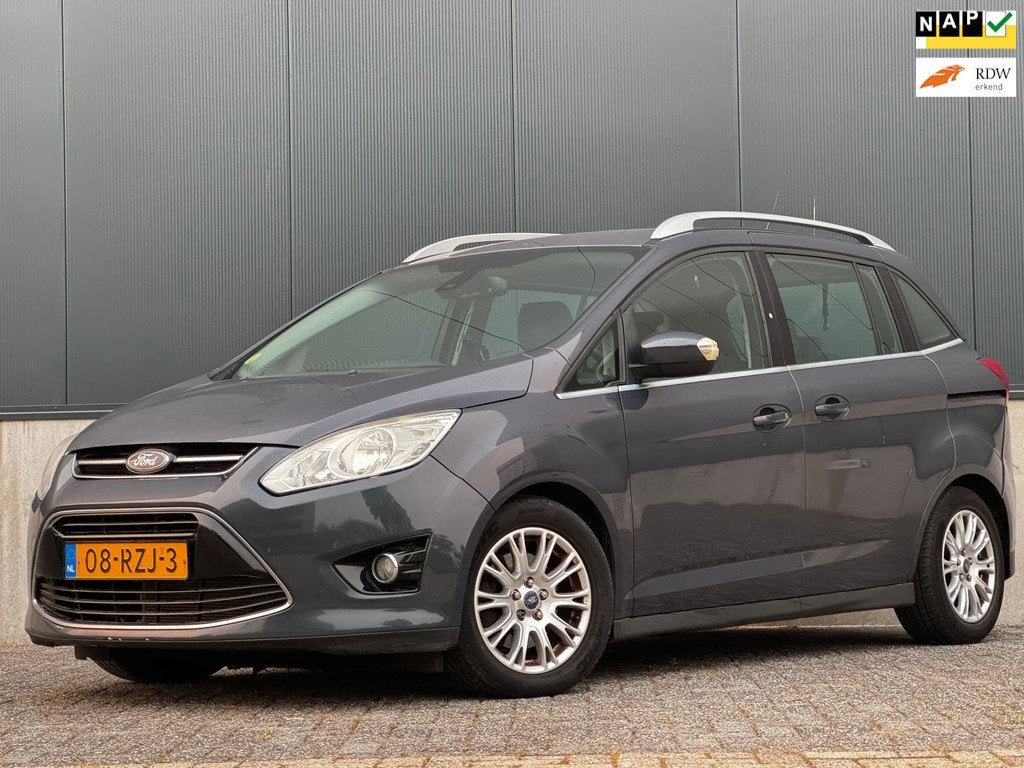Ford Grand C-Max 1.6 TDCi Titanium 7p., Euro 5, Gebruikt, 4 cilinders, 1404 kg