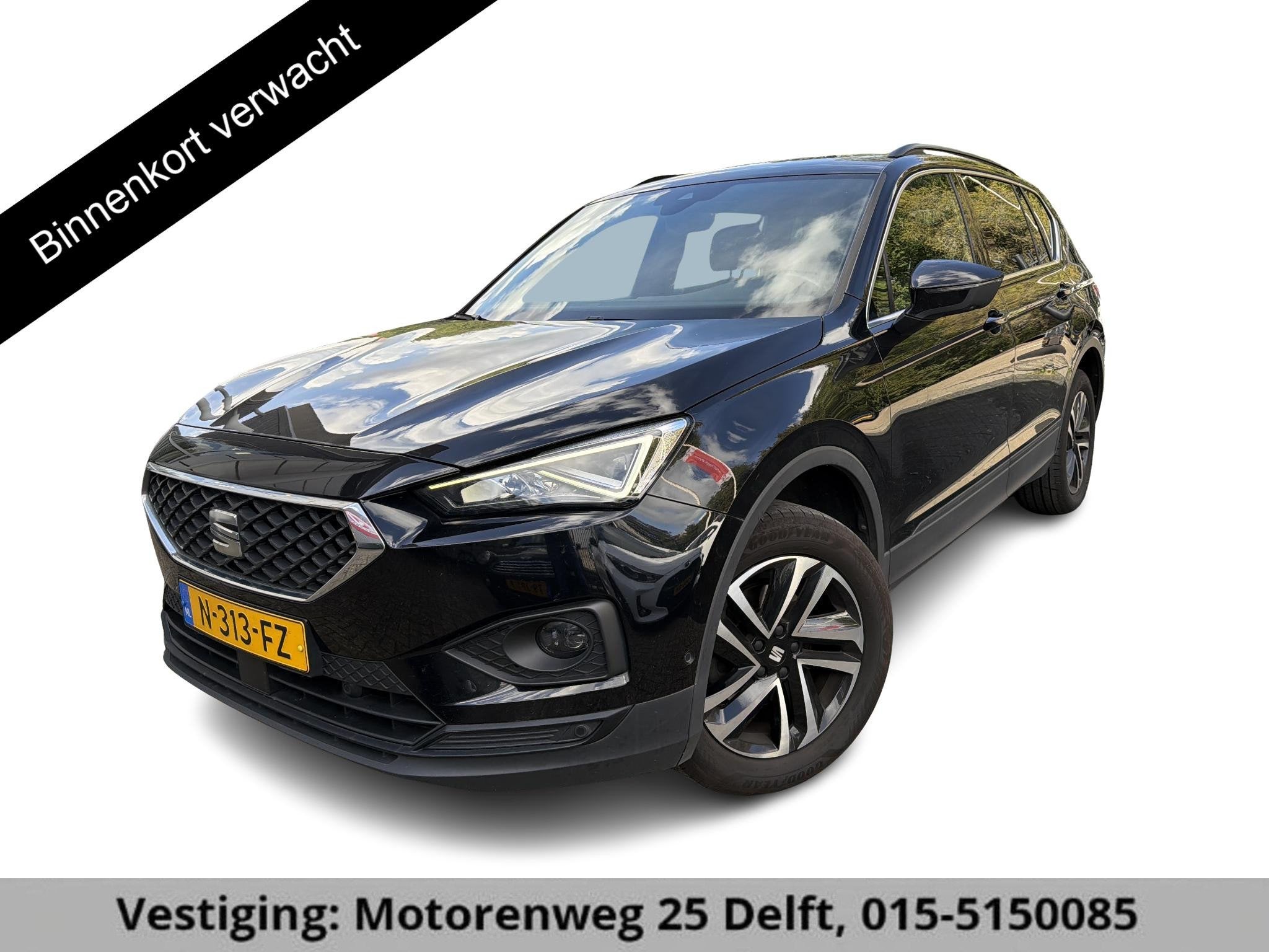 SEAT TARRACO 1.5 TSI STYLE BUSINESS INTENSE . APPLE CARPLAY, Auto's, Voorwielaandrijving, Dealer onderhouden, Stof, Euro 6