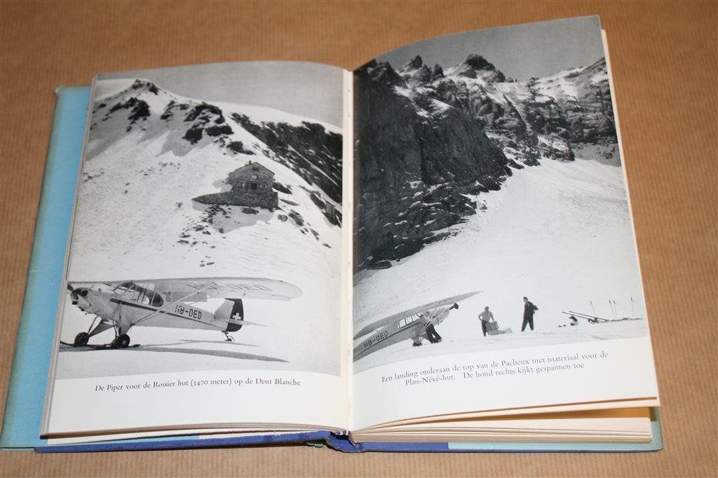 Boek. De gletsjerpiloot. Hermann Geiger., Gebruikt, Schaalmodel, N.v.t., N.v.t.