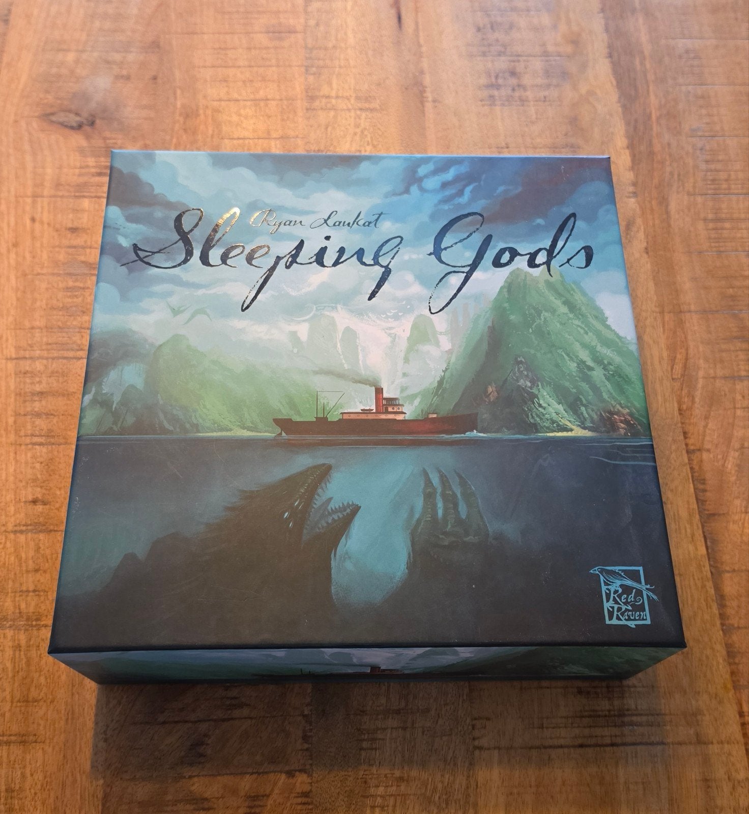 Sleeping Gods Bordspel - Zo goed als nieuw, Hobby en Vrije tijd, Ophalen, Zo goed als nieuw
