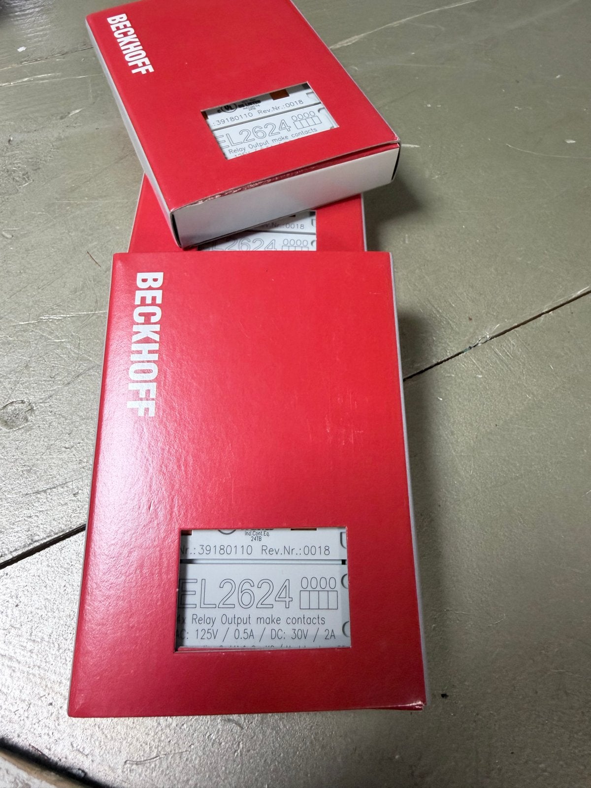 Beckhoff EL2624 Relaisuitgangsklem - Nieuw in doos, Hobby en Vrije tijd, Elektronica-componenten, Ophalen of Verzenden, Nieuw