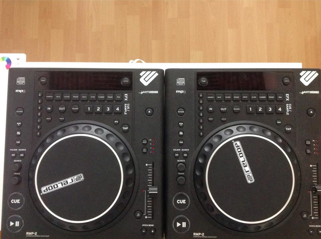 2x Reloop RMP-2, Muziek en Instrumenten, Dj-sets en Draaitafels, Ophalen of Verzenden, Gebruikt, Draaitafel, Reloop
