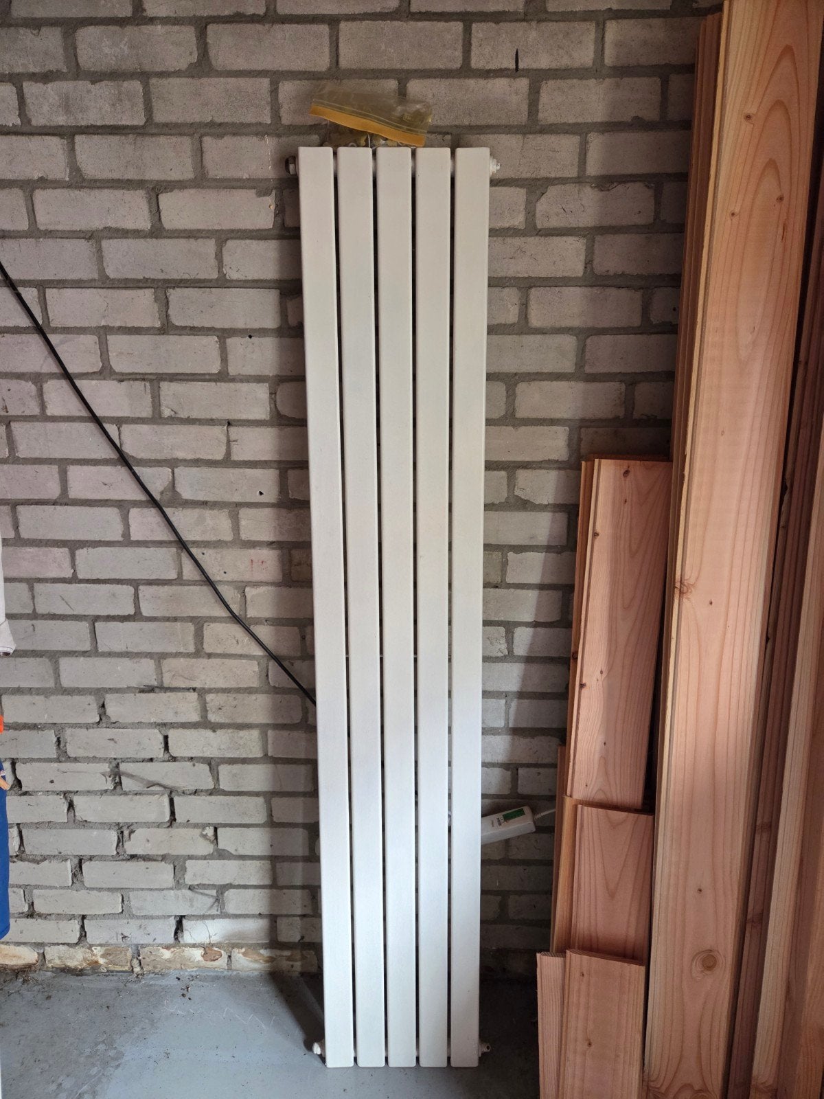 verticale radiator, Doe-het-zelf en Verbouw, Verwarming en Radiatoren, Ophalen, Minder dan 60 cm, Radiator, 80 cm of meer