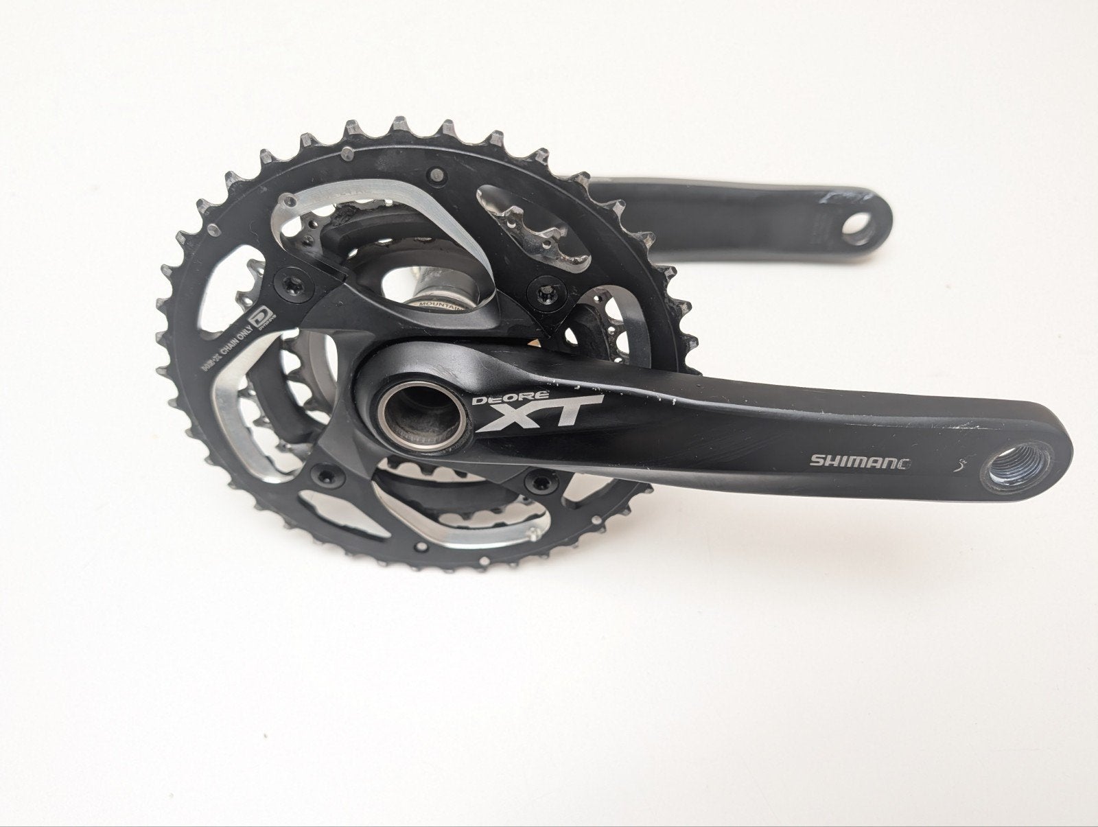 Deore XT 10V crankstel, Ophalen of Verzenden, Deore