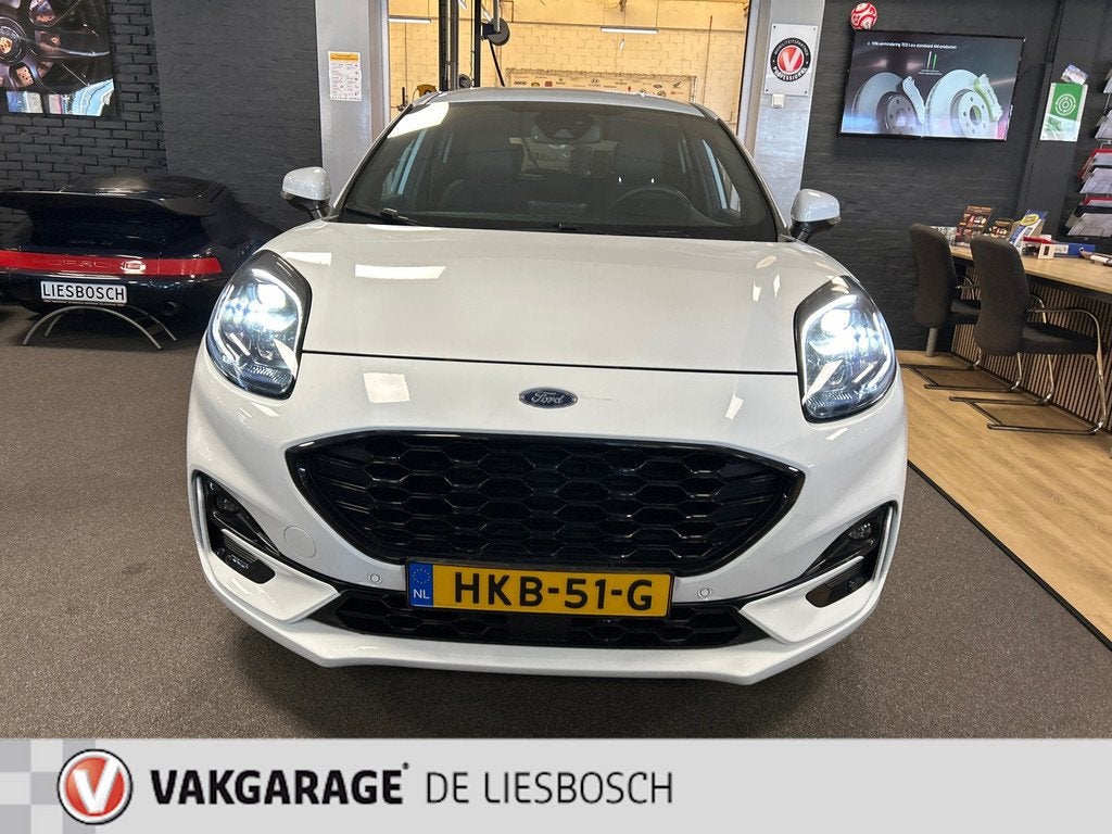 Ford PUMA 1.0 EcoBoost Hybrid ST-Line X / automaat / Navigat, Auto's, Ford, 12 maanden, 125 pk, 665 kg, Bedrijf