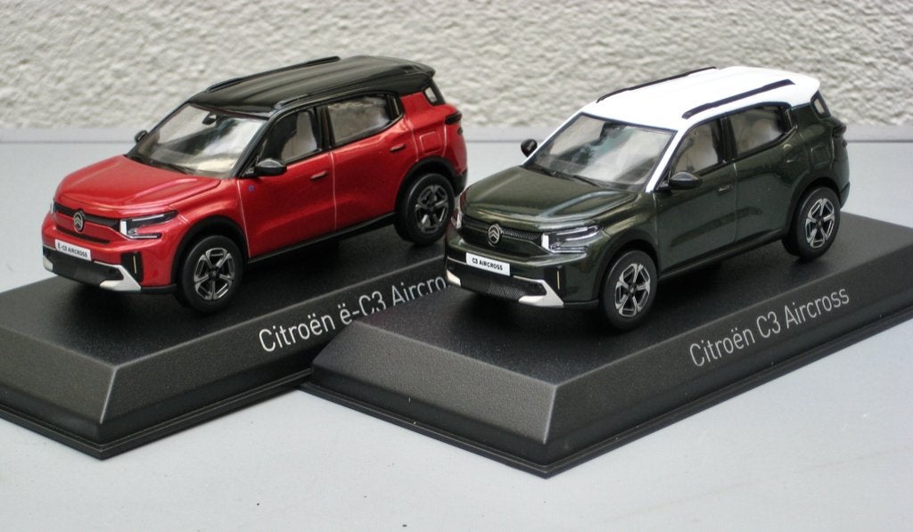 Citroen C3 Aircross 2025 groen of rood Norev 1:43, Ophalen of Verzenden, Nieuw, Auto, Norev