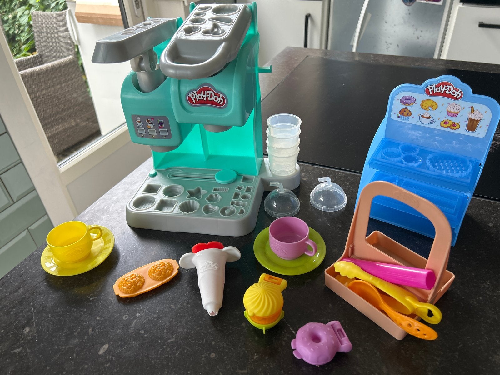 Play-Doh Koffiebar Speelset met Accessoires, Ophalen, Zo goed als nieuw, Overige typen