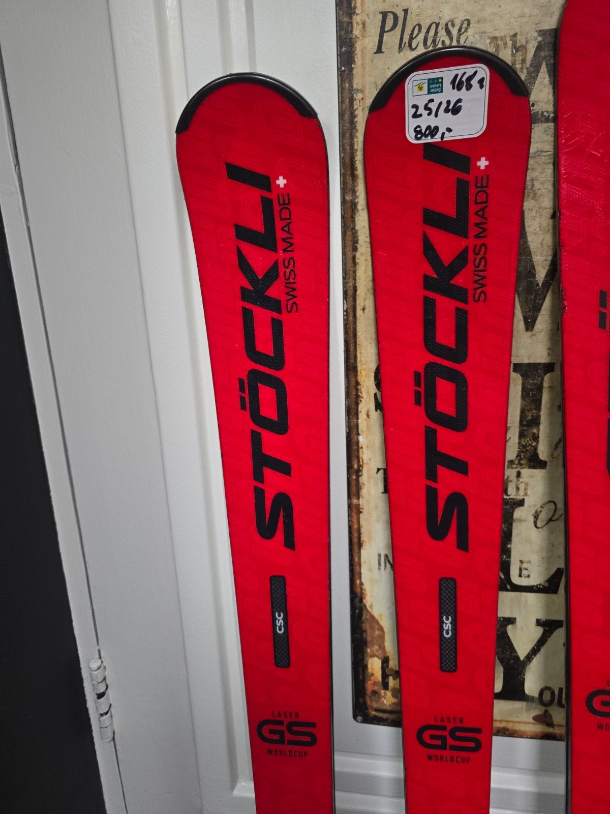 168cm 25/26 STOCKLI LASER GS NP1600€ BEST VOOR KENNERS, Overige merken, 160 tot 180 cm, Stockli, Ophalen of Verzenden