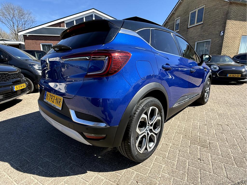 Renault Captur 1.6 E-Tech Plug-in Hybrid 160 Edition One Pan, 77 km/l, Gebruikt, 4 cilinders, Blauw