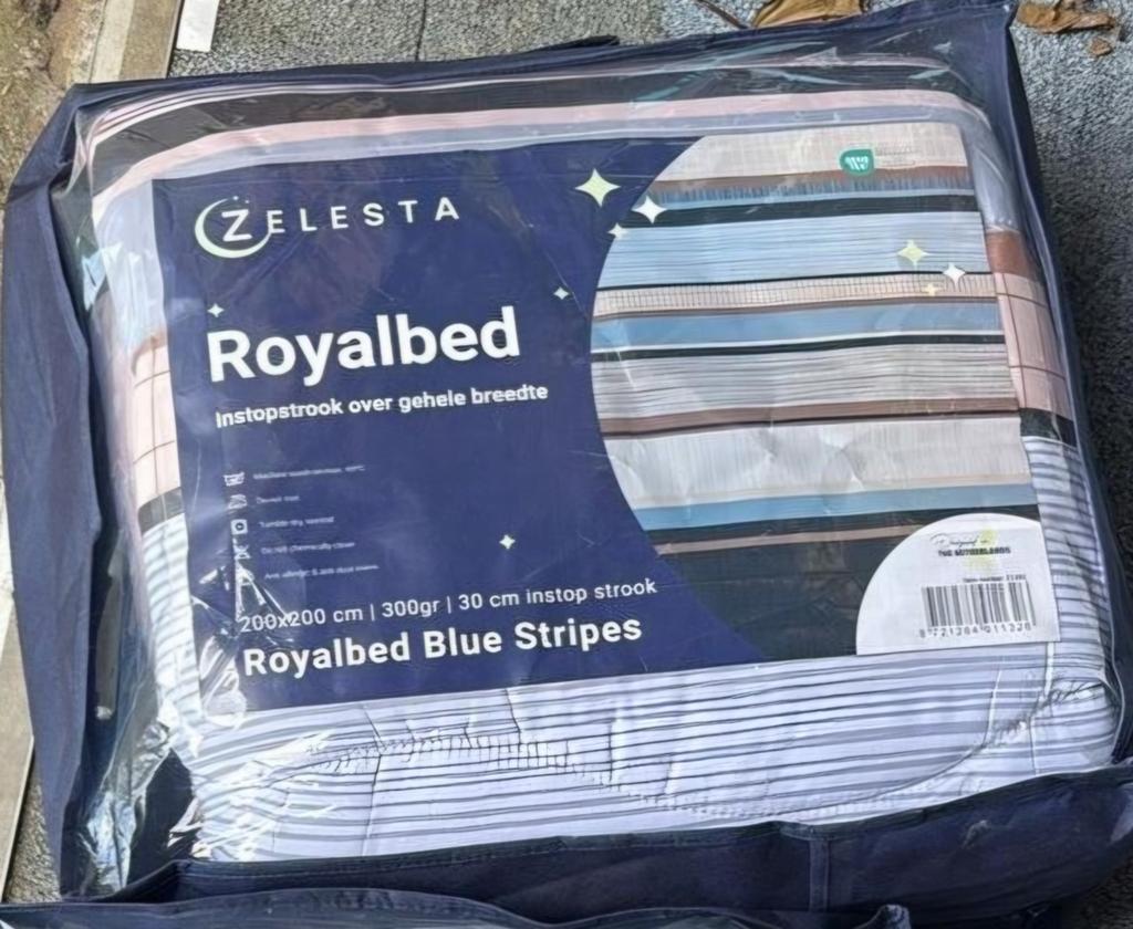 Nieuw!. Zelesta dekbed 200x200, Beige, Ophalen of Verzenden, Deken of Dekbed, Nieuw