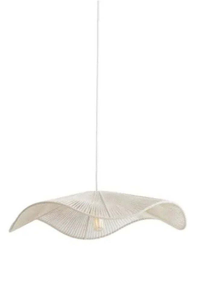 3 x hanglamp RAFA Light & Living touw organisch creme Ø50, Ophalen of Verzenden, Zo goed als nieuw, Metaal