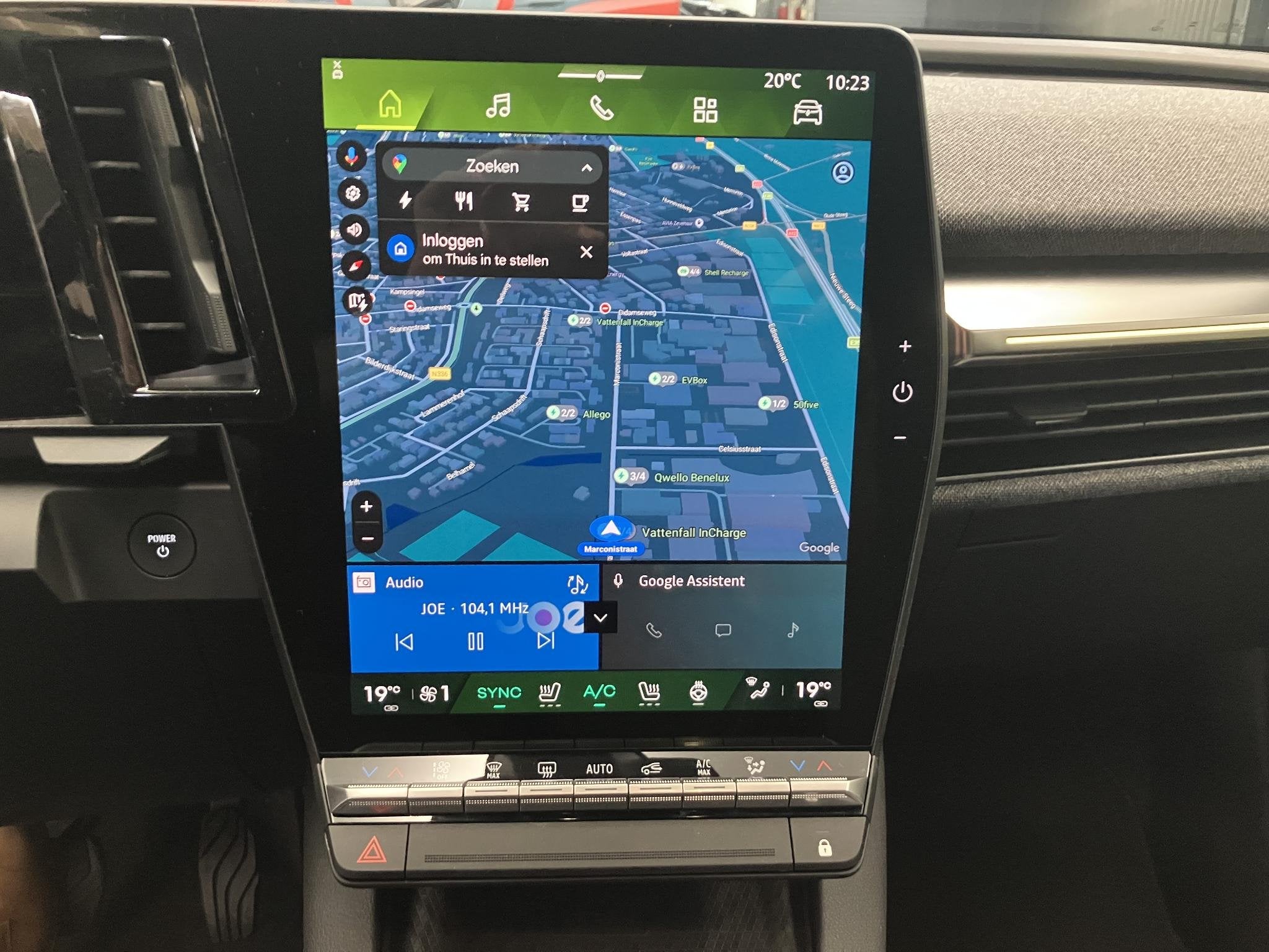Renault Megane E-Tech comfort range techno 60 kWh Warmtepomp, Auto's, Zwart, Zwart, Nieuw, Verwarmde buitenspiegels