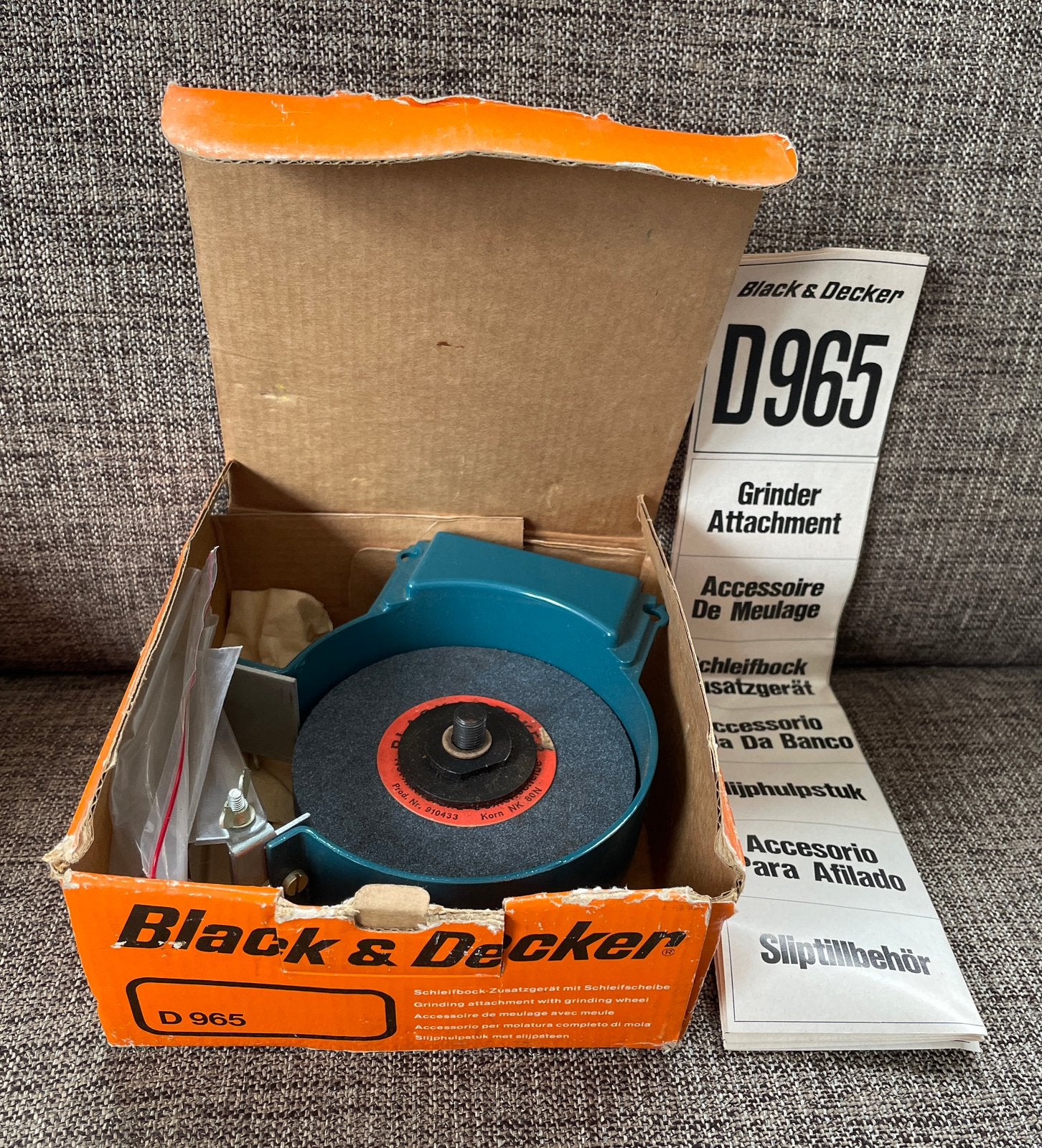 Black & Decker slijphulpstuk, Ophalen, Zo goed als nieuw, Overige typen