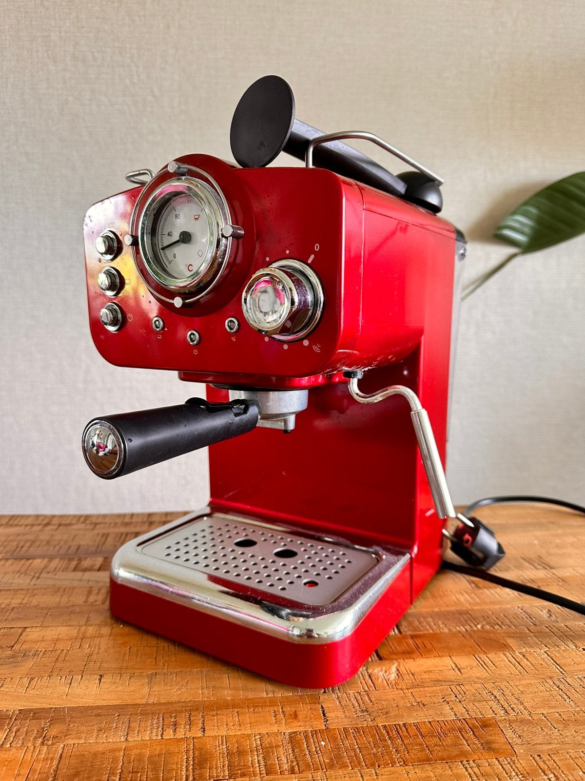 Quigg espresso-apparaat, Witgoed en Apparatuur, Koffiezetapparaten, Ophalen, Gebruikt, Espresso apparaat, Gemalen koffie