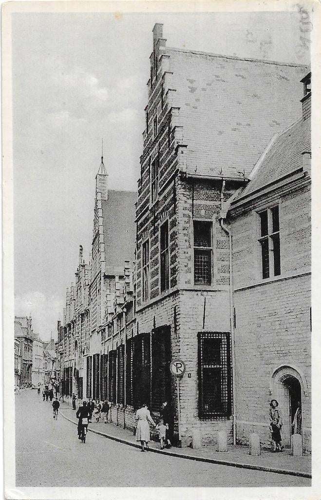 AK Bergen op Zoom - Markiezenhof., Verzenden, 1940 tot 1960, Gelopen, Noord-Brabant