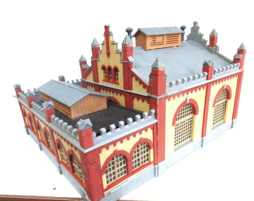 Mooi model van een fabriek, Wisselstroom, Gebruikt, Brug, Tunnel of Gebouw, Ophalen of Verzenden
