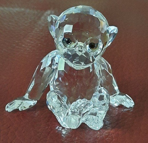 Swarovski Chimpansee, Ophalen of Verzenden, Figuurtje