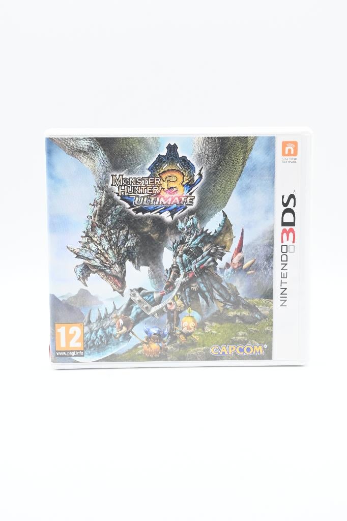 Monster hunter 3 Ultimate 3ds, Avontuur en Actie, 1 speler, Ophalen of Verzenden, Zo goed als nieuw