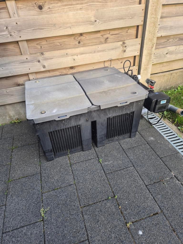Oase vijverfilterset met UV-Lamp en plantfilter, Karper of Koi