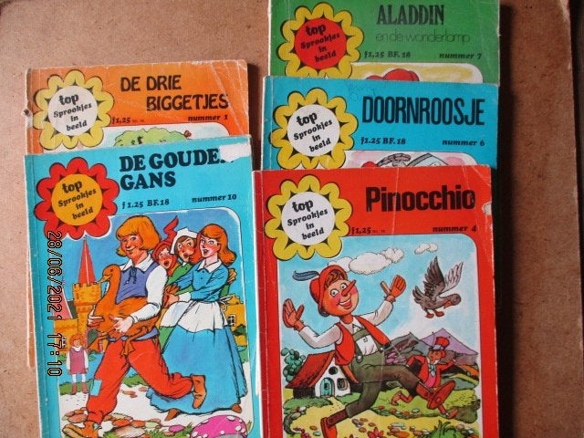 adv4703 top sprookjes in beeld, Boeken, Stripboeken, Eén stripboek, Ophalen, Gelezen