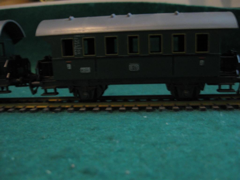 Modeltrein Ho: 3 Fleischmann rijtuigen, Gebruikt, Gelijkstroom, Fleischmann, Wagon
