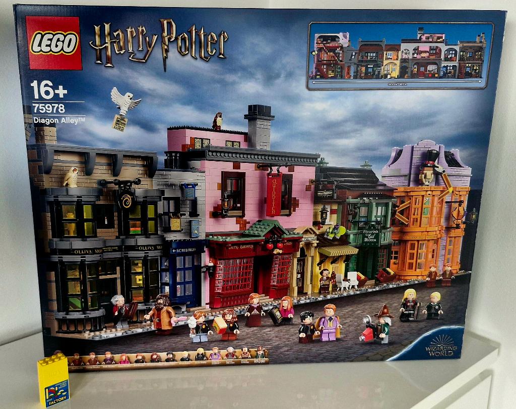 Lego 75978 Harry Potter Diagon Alley Collectors Edition, Kinderen en Baby's, Speelgoed | Duplo en Lego, Lego, Ophalen of Verzenden