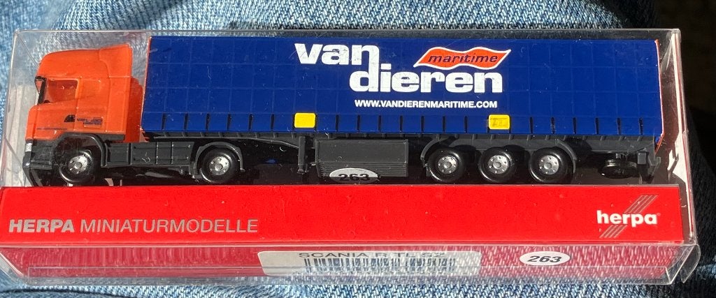 herpa 1:160 vrachtauto's - zie specificatie onder, Ophalen of Verzenden, Zo goed als nieuw, Bus of Vrachtwagen