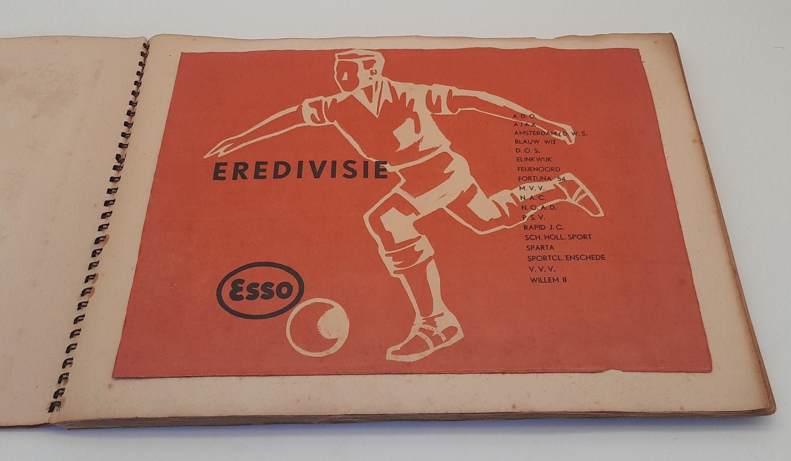Esso Voetbalplaten Eredivisie Eerste Divisie A & B 1958/1959, Verzamelen, Sportartikelen en Voetbal, Ophalen of Verzenden, Gebruikt
