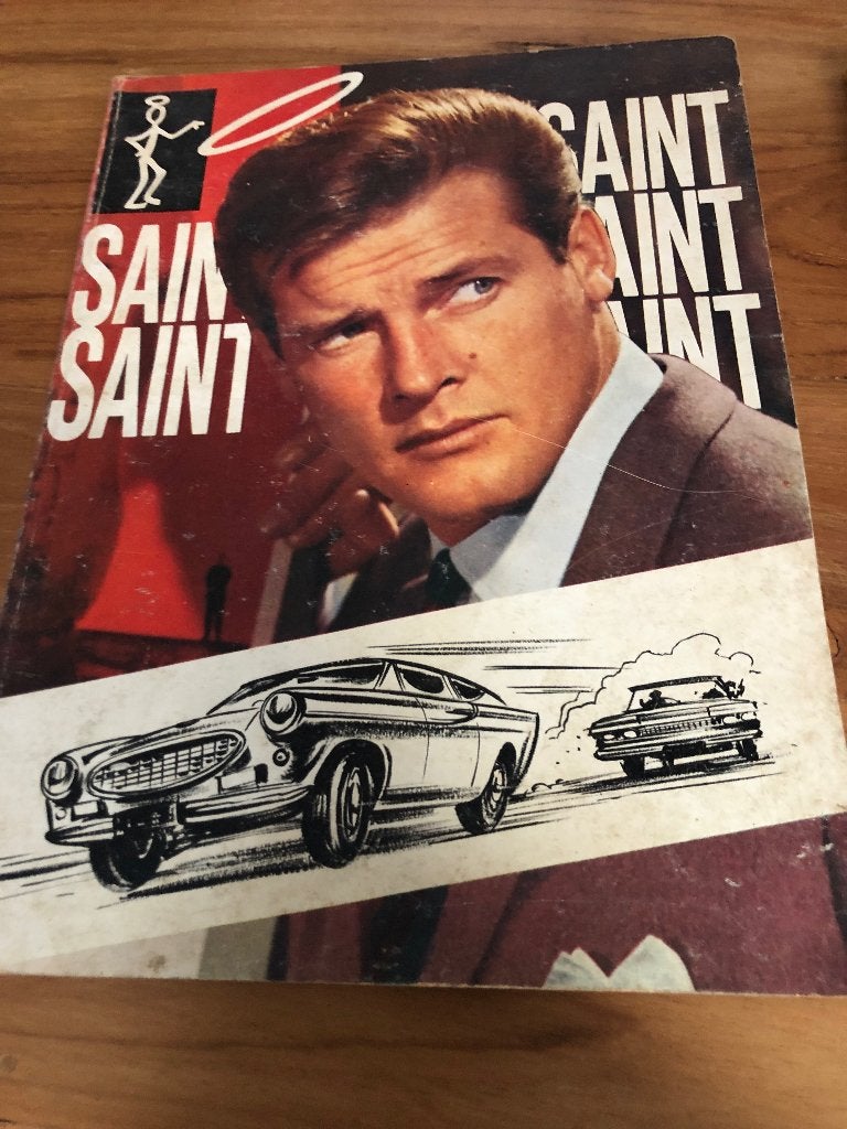 De saint, Gelezen, Eén stripboek, Ophalen of Verzenden, Leslie charteris