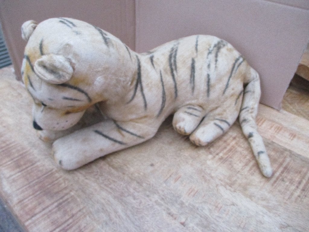 Stokoude Tijger ,v.a 45,00e, Gebruikt, Ophalen of Verzenden, Middelgroot (20 tot 80 cm), Meerkleurig