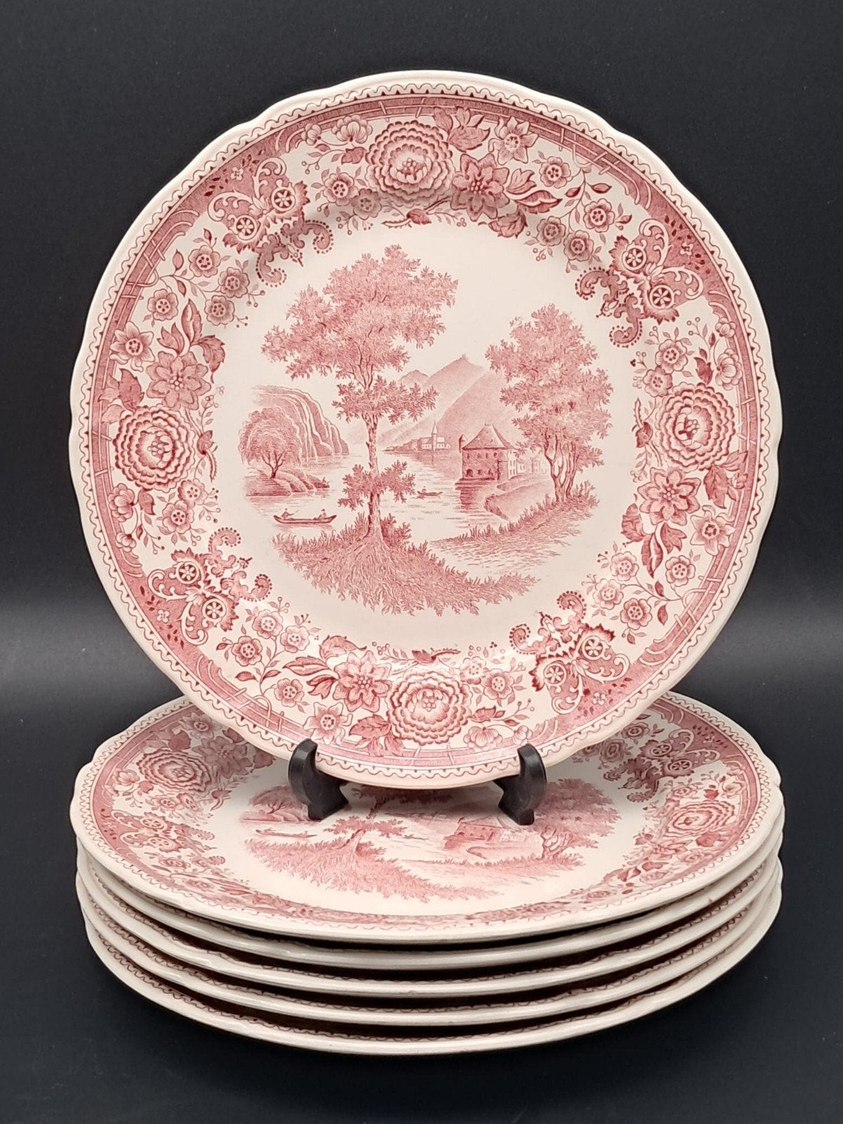 6 Villeroy & Boch Burgenland borden, Ophalen of Verzenden, Zo goed als nieuw, Bord(en), Overige stijlen