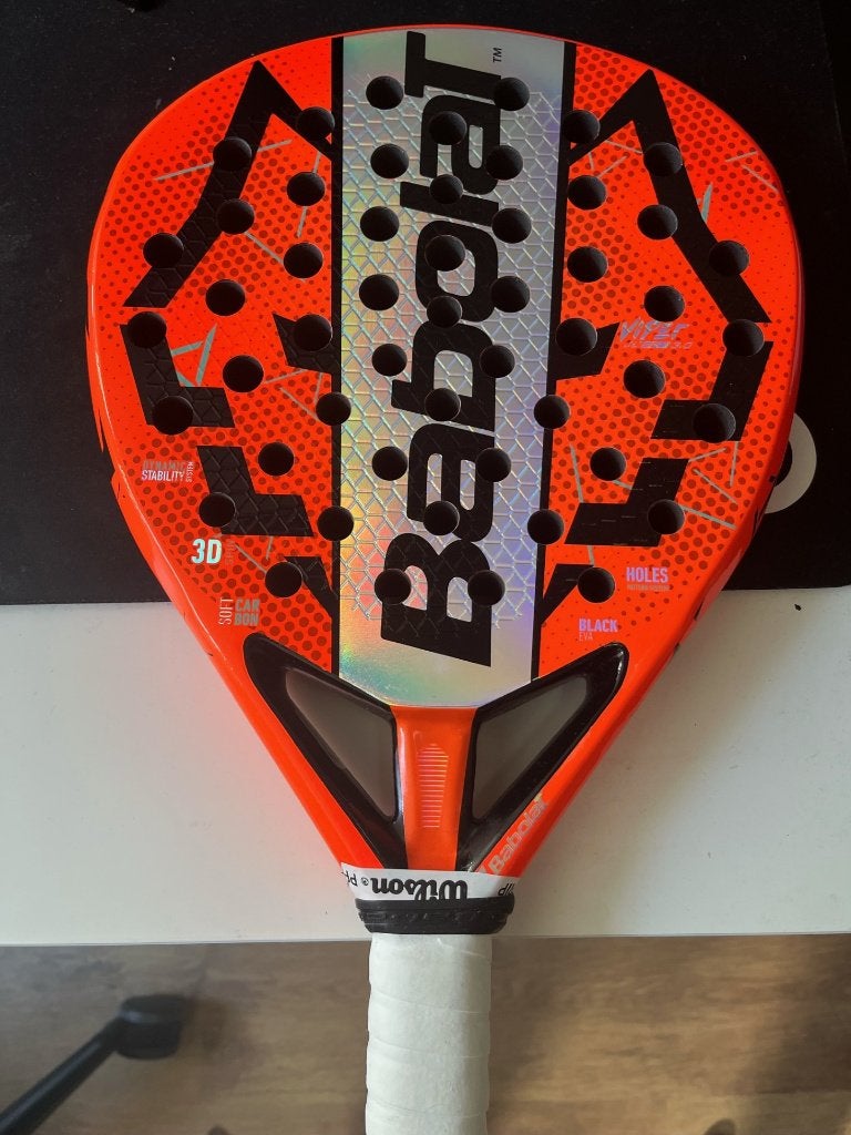 Babolat Juan Lebron Viper Soft te koop, Sport en Fitness, Padel, Ophalen of Verzenden, Zo goed als nieuw, Padelracket