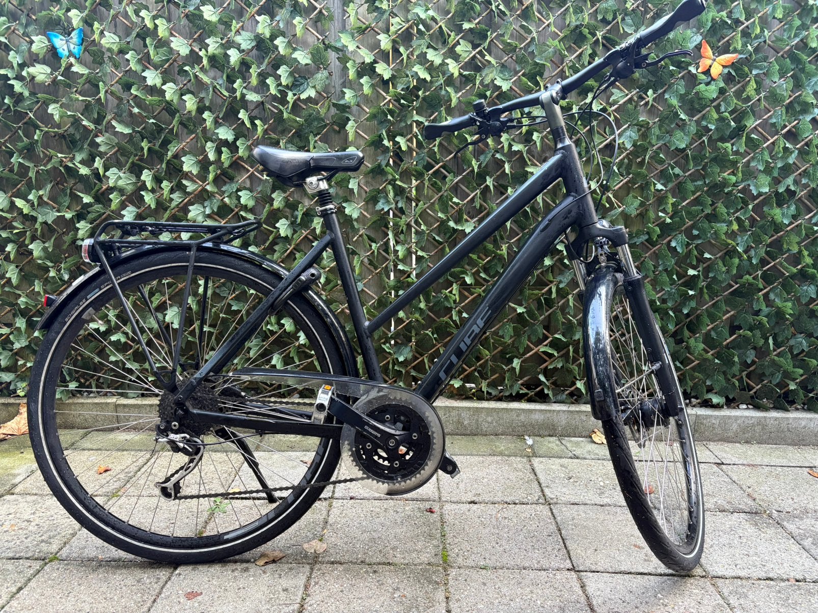 CUBE Touring hybride fiets 28 inch, 24 versnellingen, 28 inch, Gebruikt, Vering, Meer dan 20 versnellingen