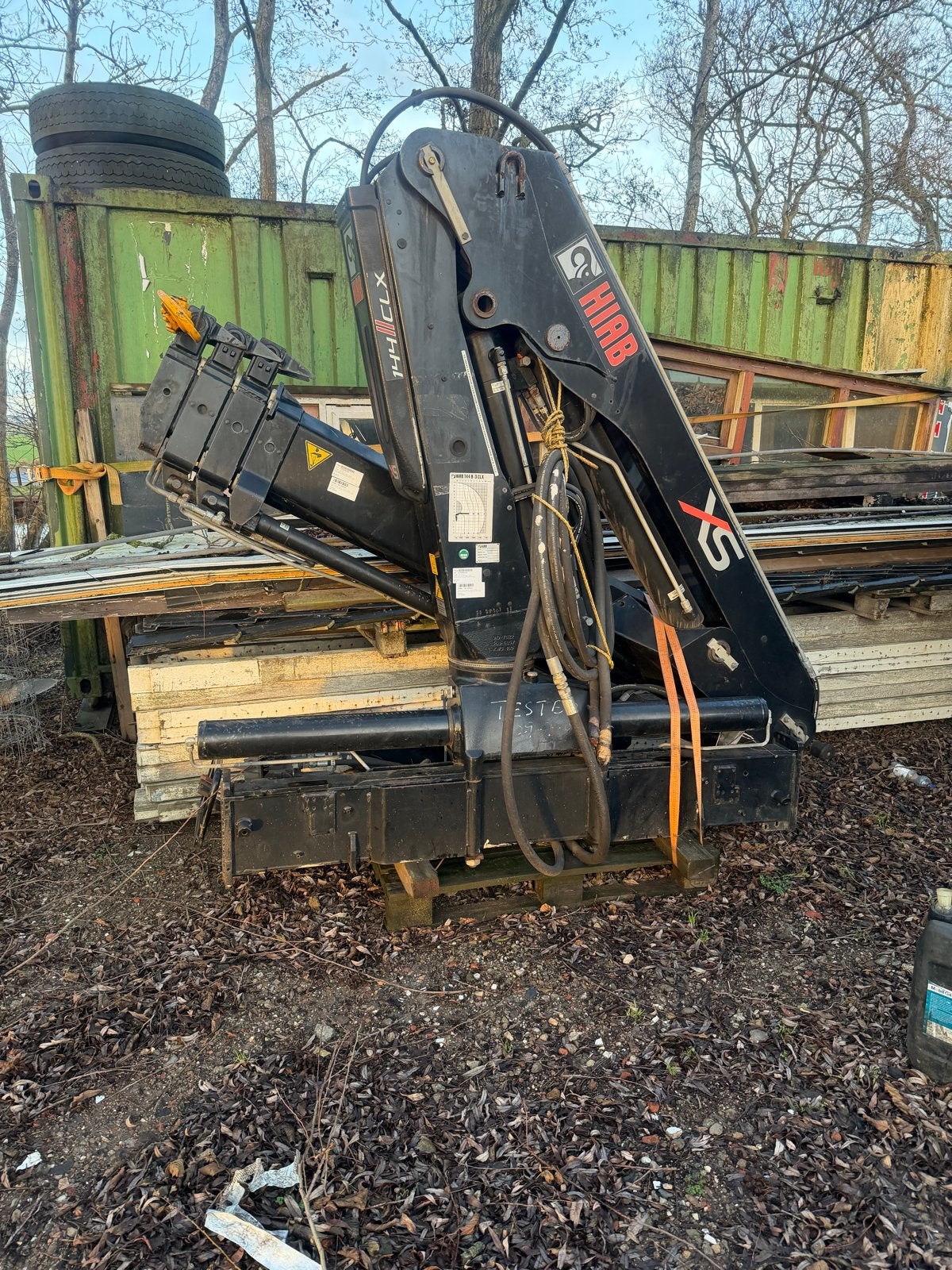 HIAB XS 144 CLX Scheepskraan - Nooit gebruikt, reserve, Auto-onderdelen, Ophalen